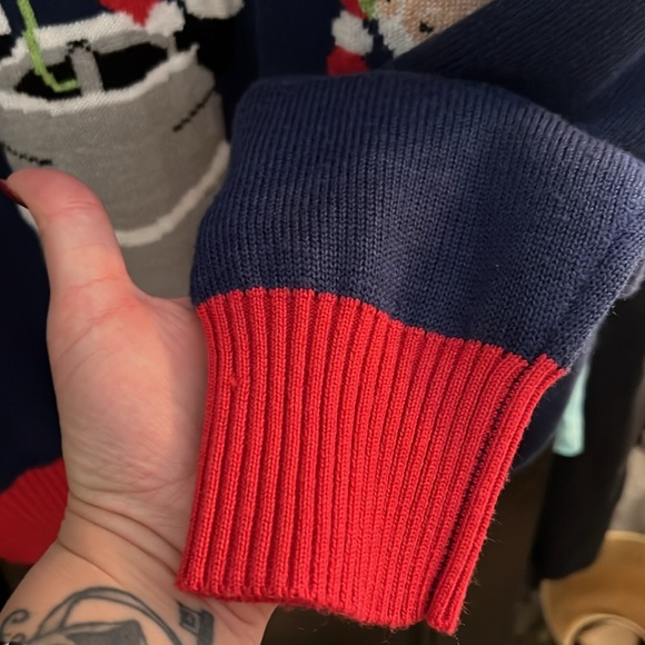 TipsyElves Santa’s Little Helpers Keg Stand Ugly Christmas Sweater SZ XXL - Picture 7 of 10